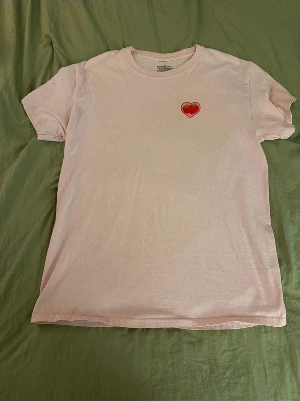 Womenβs Short Sleeve Pink Self Care Graphic Tee